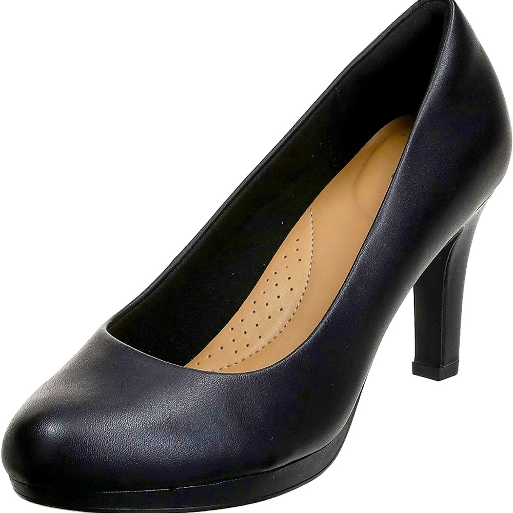 Clark 6.5 pumps. Worn one time, excellent condition. Super soft cushion inside.